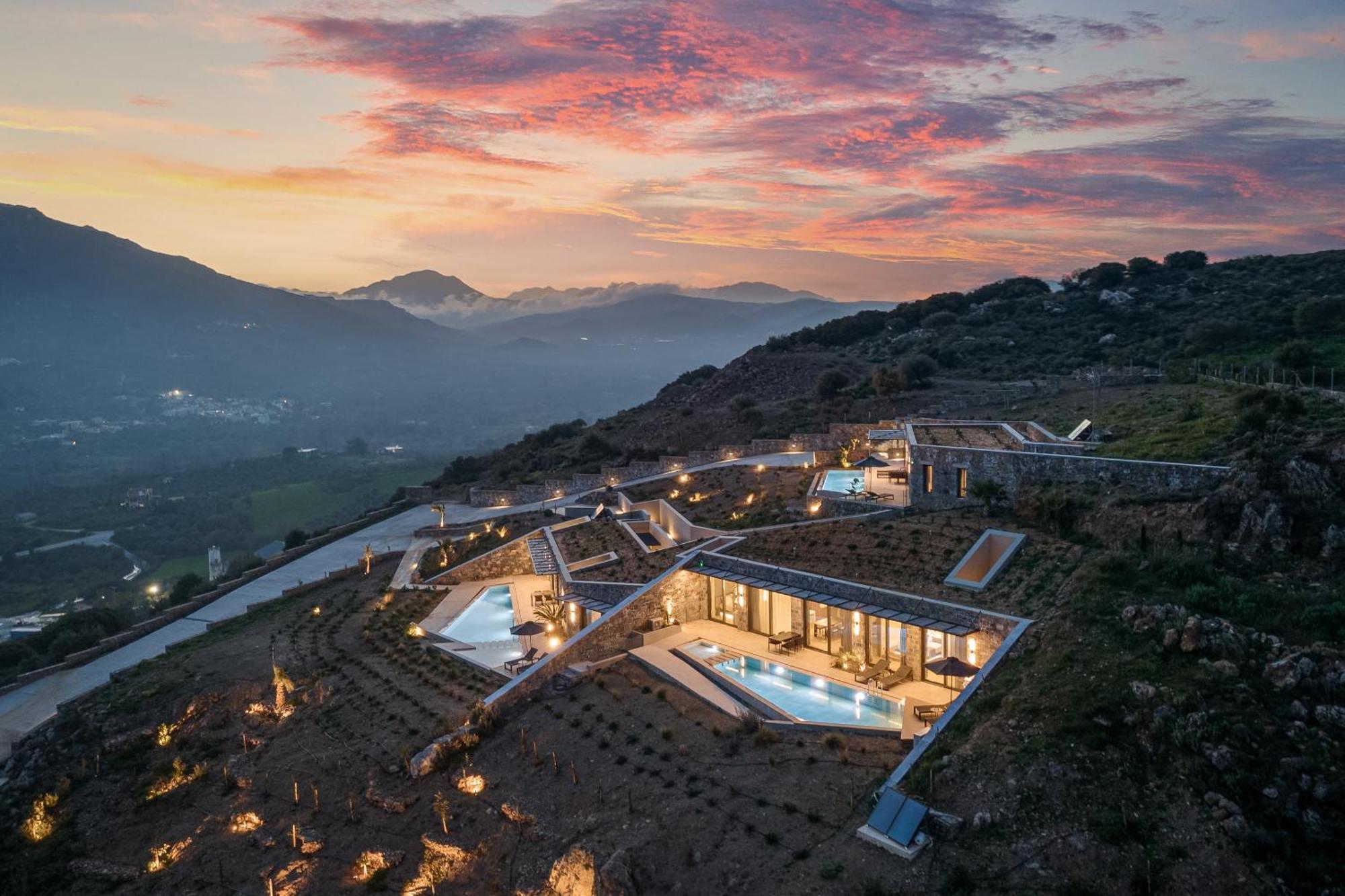 Neromai Cave Luxury Villas Koxaré Exterior foto